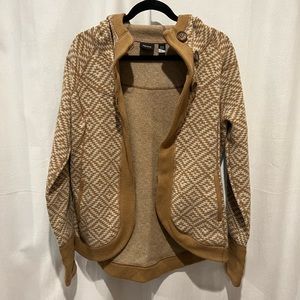 Marmot wool blend hooded cardigan